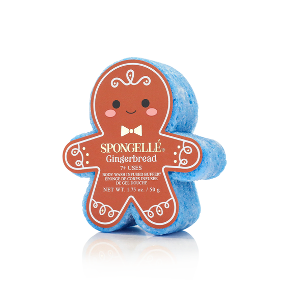 Spongellé - Gingerbread Holiday Buffer Assorted Pack Christmas Gift 