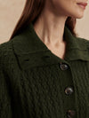 BRIDGET HALF BUTTON SWEATER