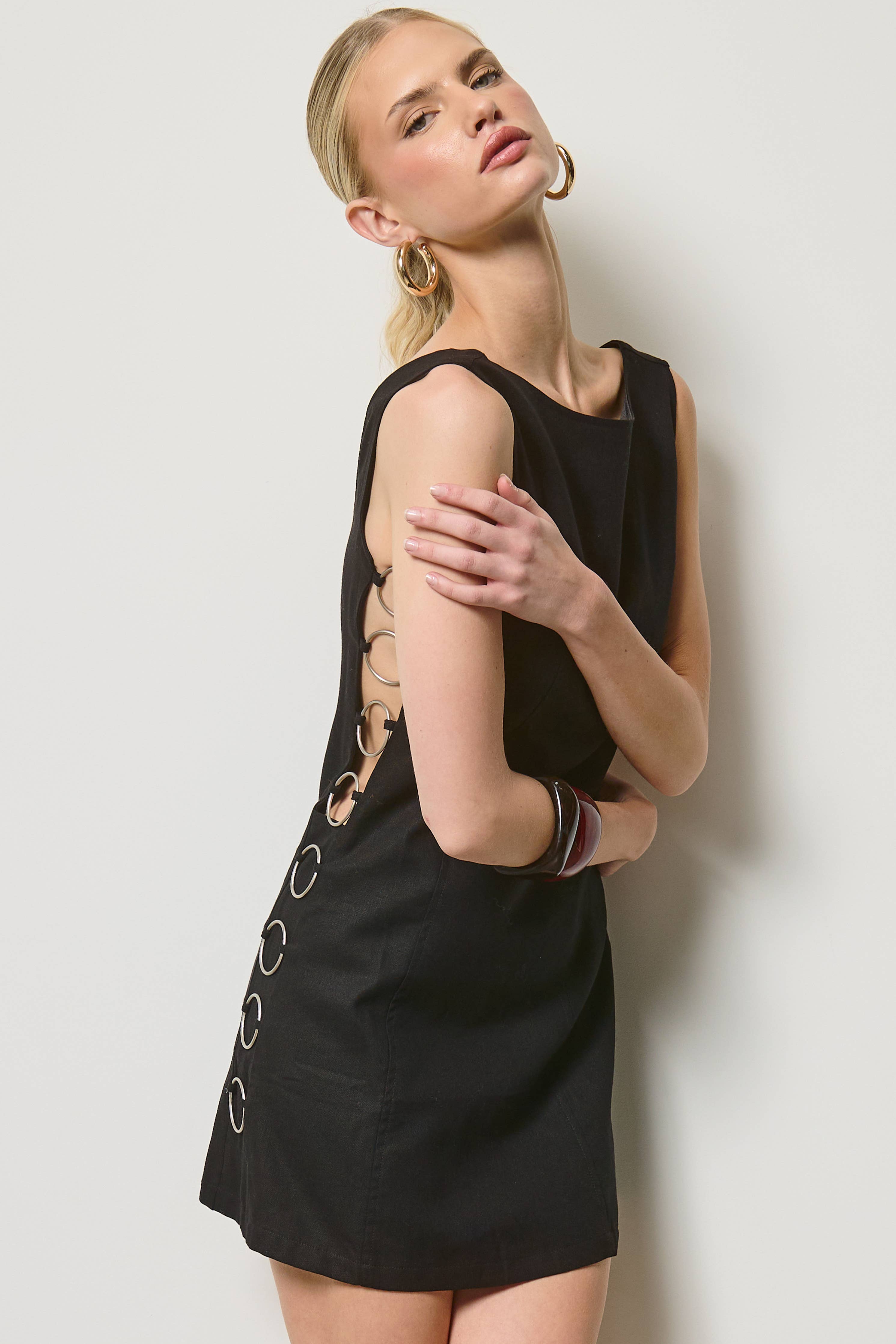 Cut Out Mini Dress
