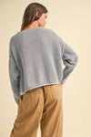 FLAG KNITTED SWEATER in assorted colors