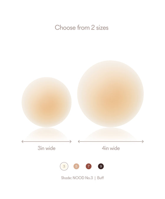 NOOD - No-Show | Reusable Adhesive Nipple Covers