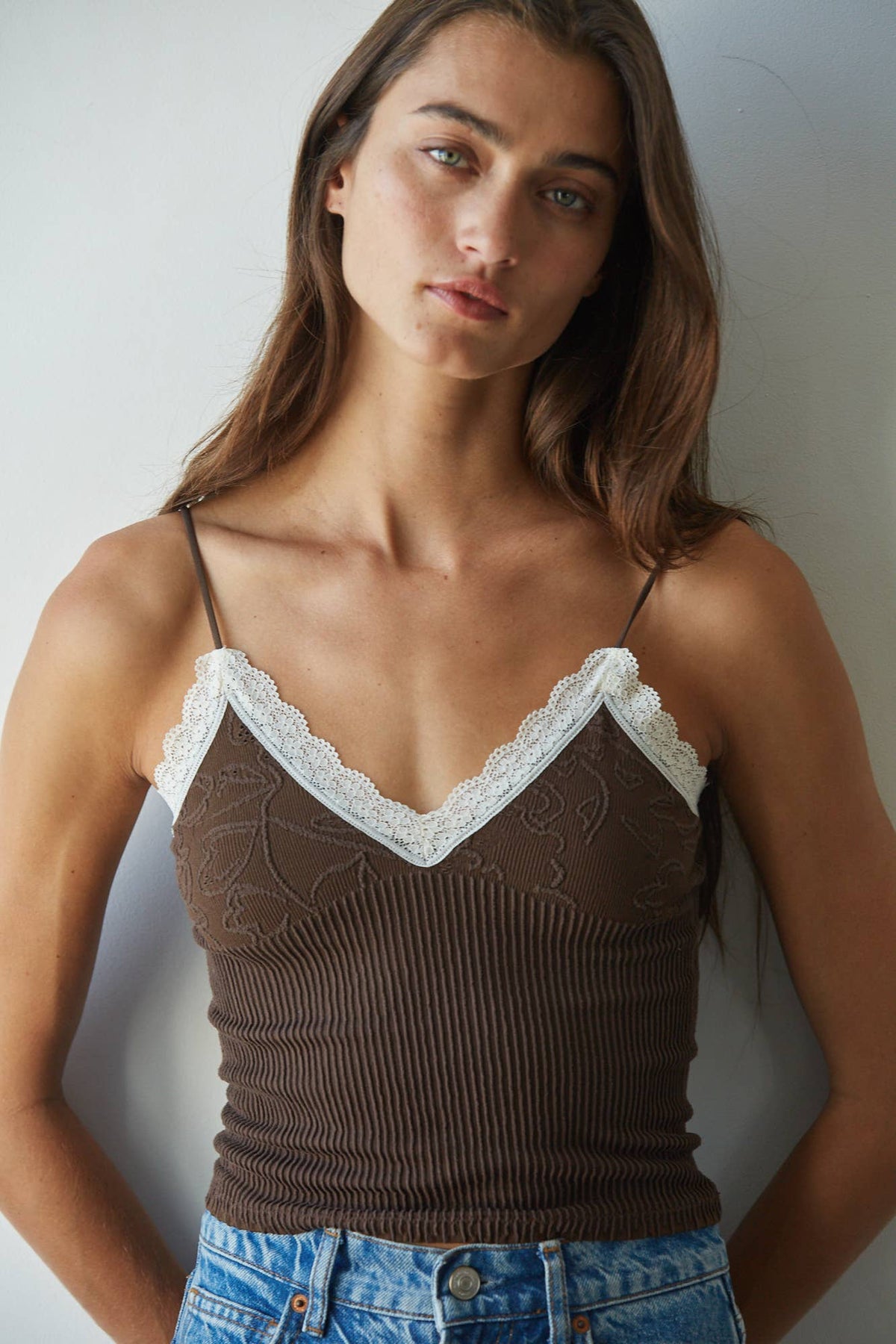 Knit Seamless Ribbed Tank