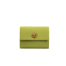  MELIE BIANCO - RITA VEGAN LEATHER CARD CASE WALLET - pistachio