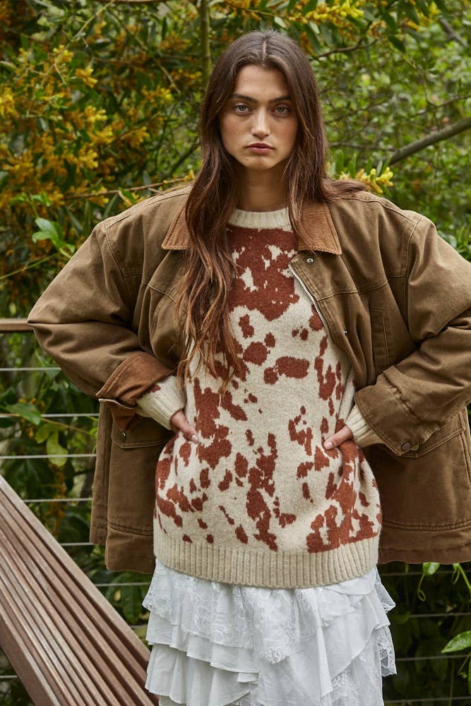 Collared Zip-Up Jacket