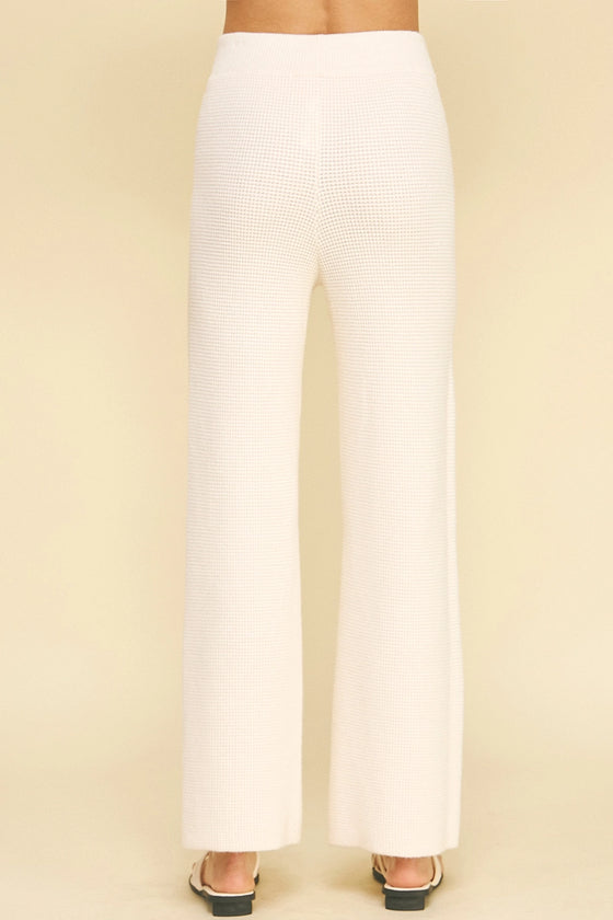 WAFFLE TEXTURED PANTS