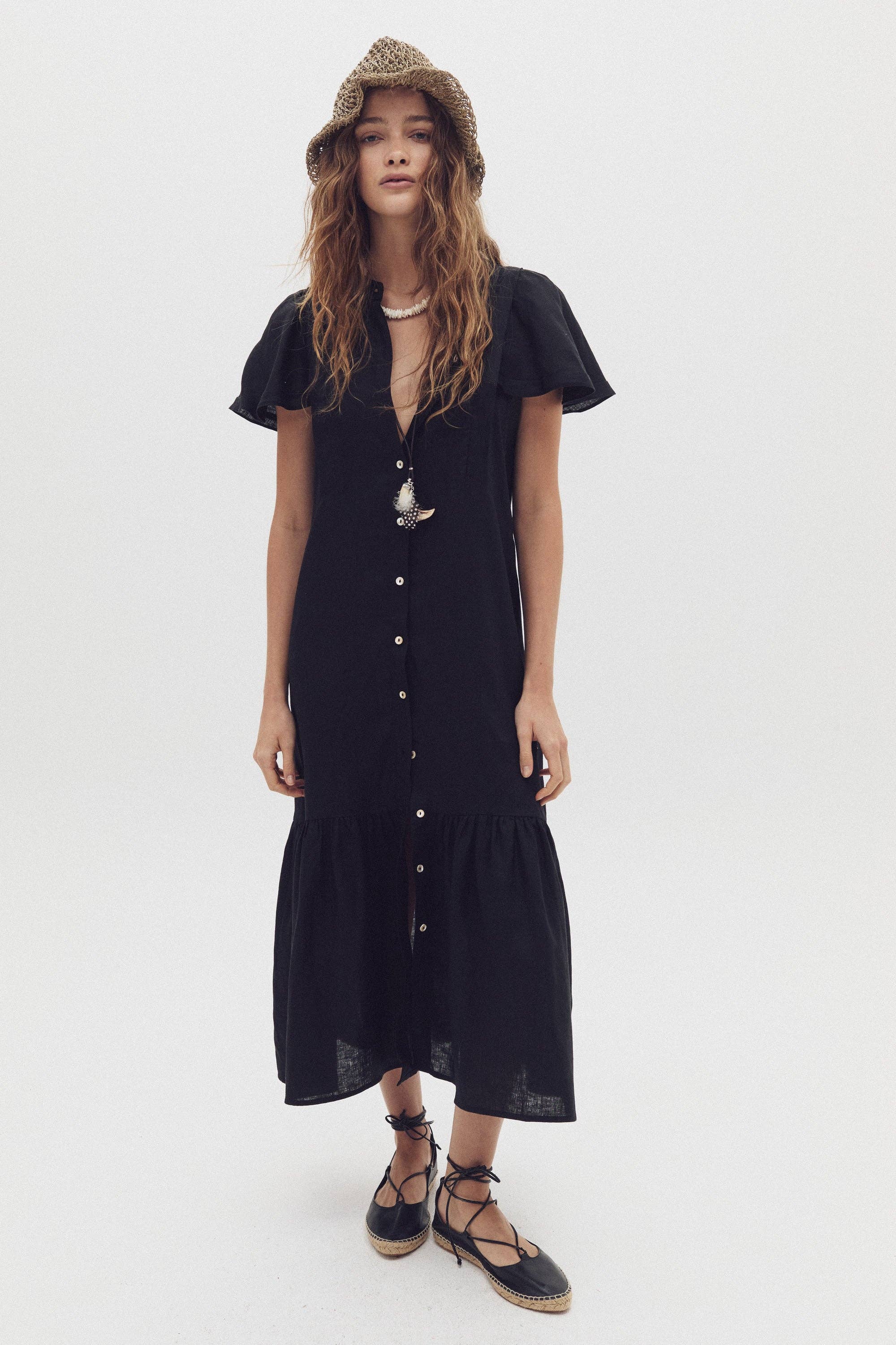 WILLOW LINEN DRESS