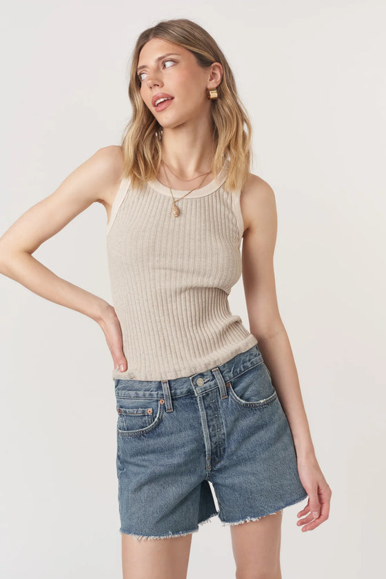 COOPER SWEATER RIB TANK