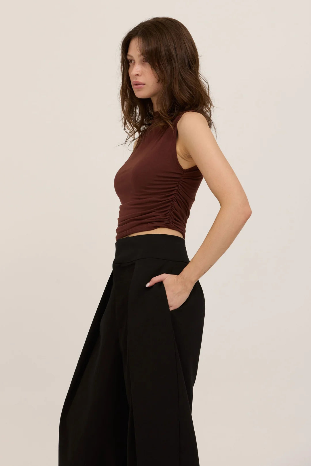 Wyatt Ruched Side Tank