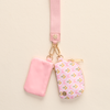 DYNAMIC DUO POUCH WRISTLET- Marigold Lane Pink