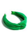 TERRY KNOTTED HEADBAND in assorted colors
