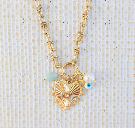 ERIN MCDERMOTT CHARM NECKLACE - assorted