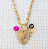 ERIN MCDERMOTT CHARM NECKLACE - assorted