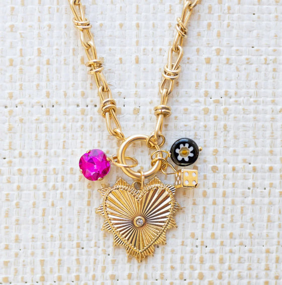 ERIN MCDERMOTT CHARM NECKLACE - assorted