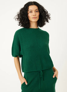  HARPER SHORT SLEEVE SWEATER TEE