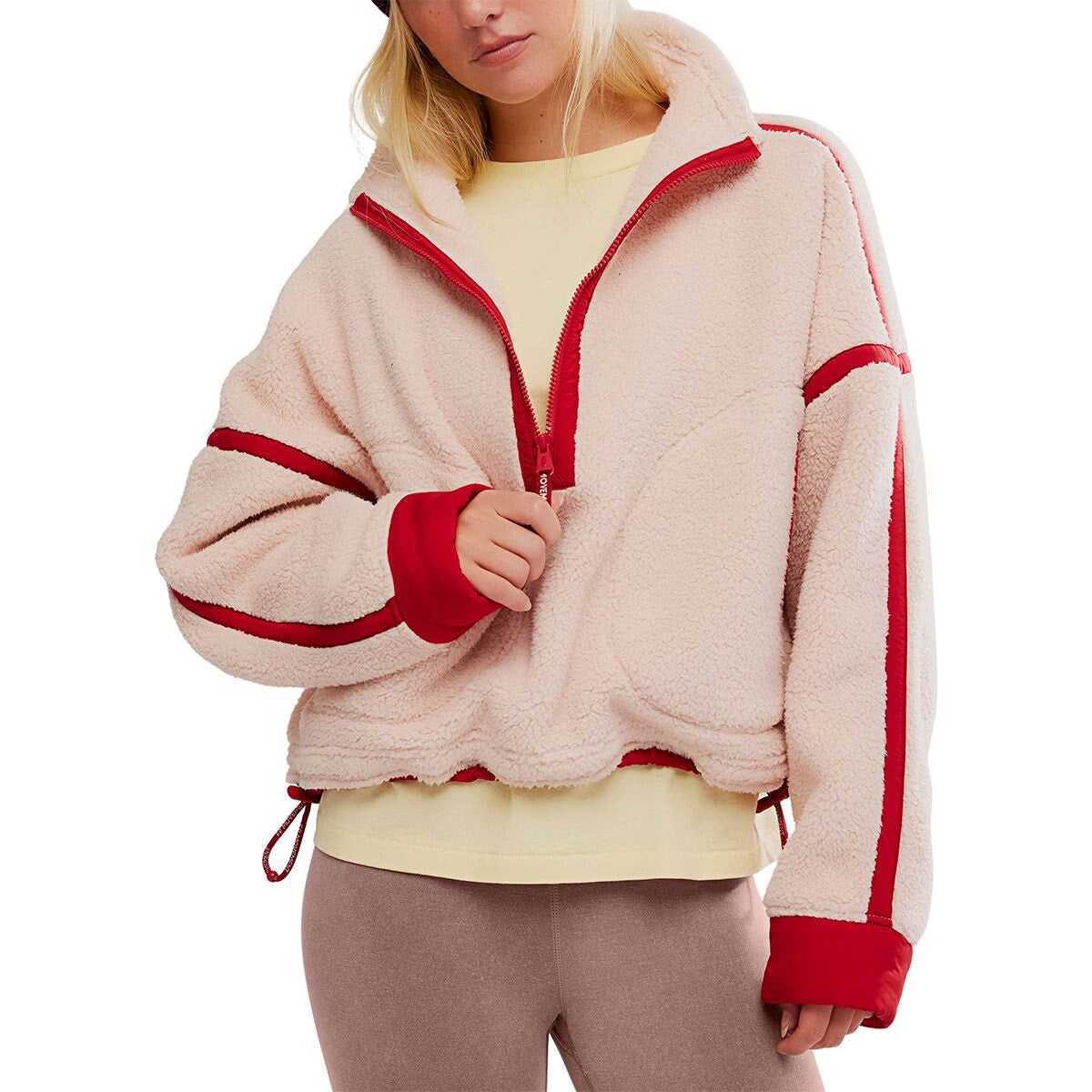 MOUNTAIN HIGH HALF ZIP FLEECE JACKET