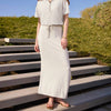 BROOKE STRIPE SKIRT