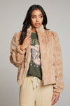 PUFF SLEEVE GLIMMER JACKET