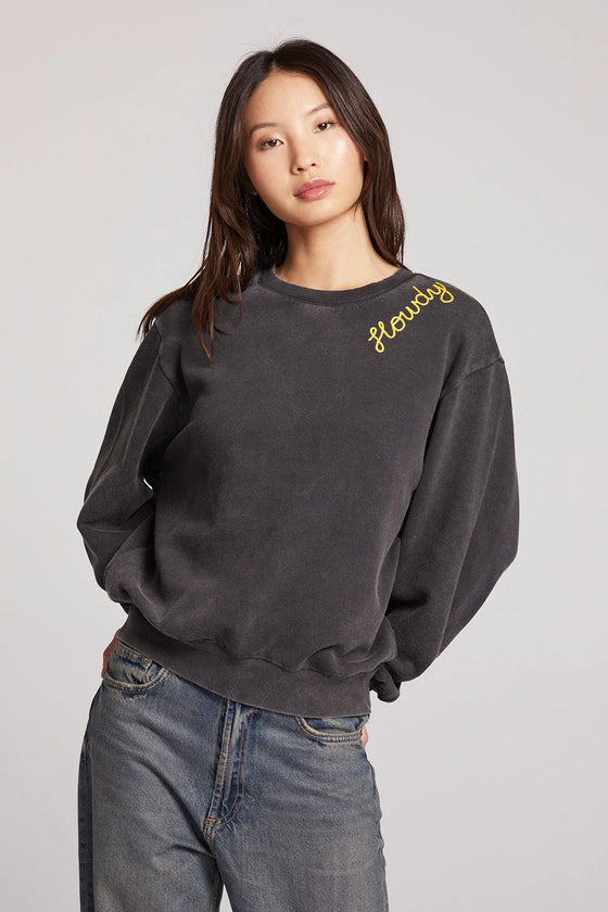 HOWDY CHAIN STITCHED SWEATSHIRT