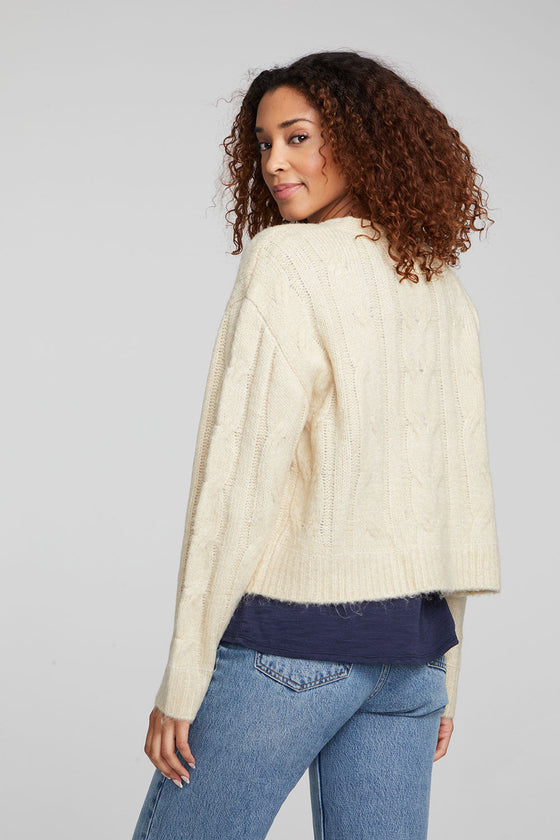 BRIDGE MACARON CARDIGAN