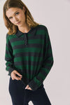 BOYFRIEND TIMELESS STRIPED PULLOVER