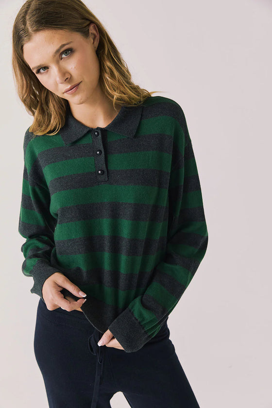 BOYFRIEND TIMELESS STRIPED PULLOVER