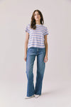 COSMO PINK STRIPES TEE