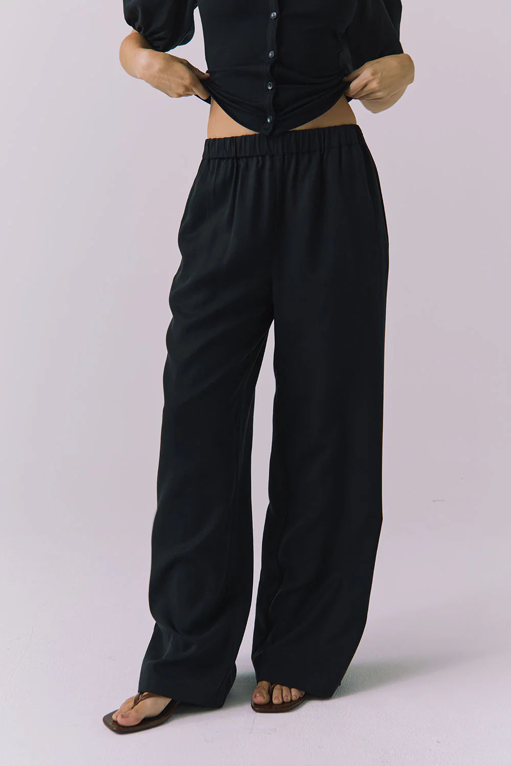 LEE BLACK TROUSERS