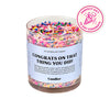 CONGRATS SPRINKLE CANDLE