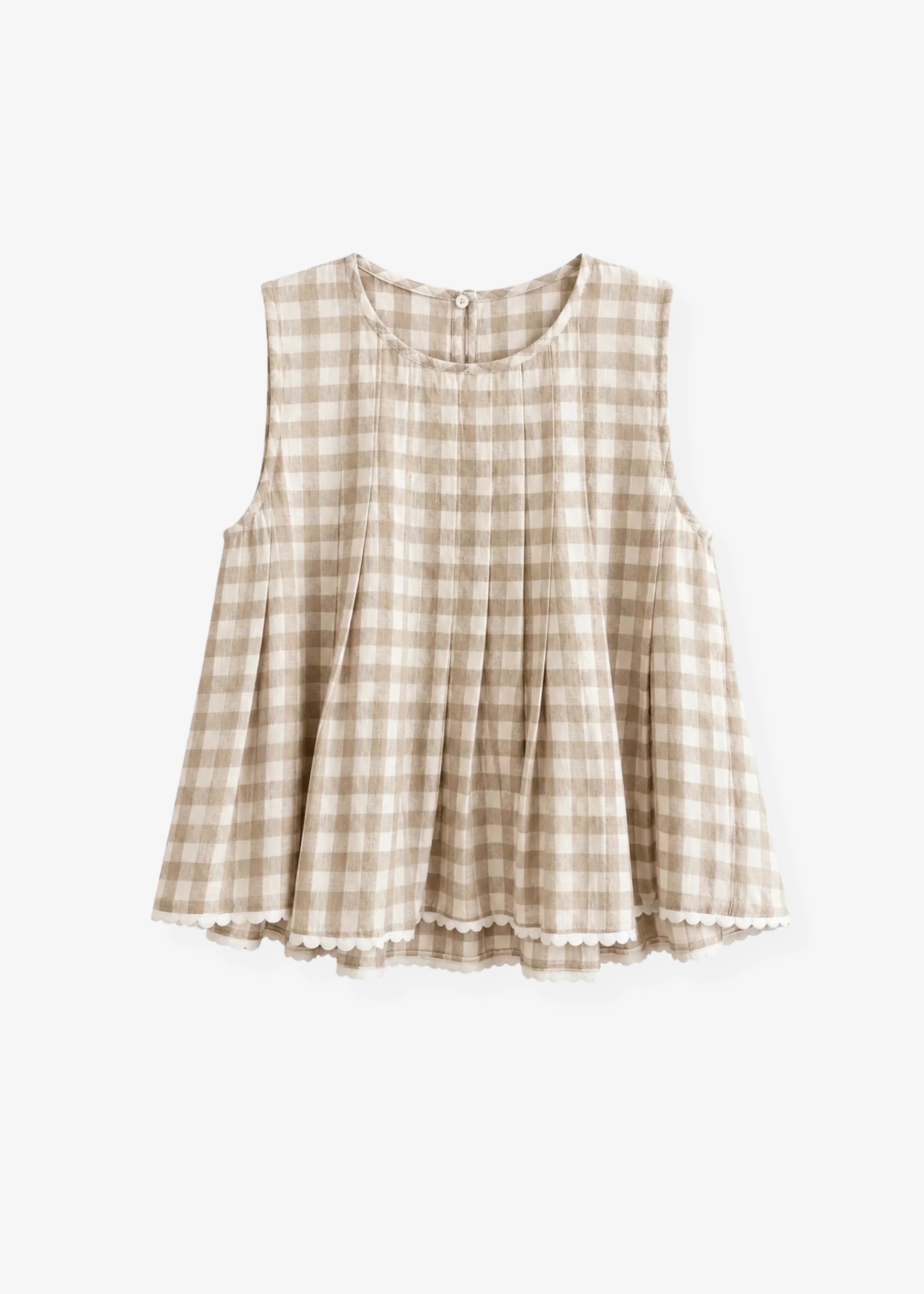 GALE GINGHAM TOP