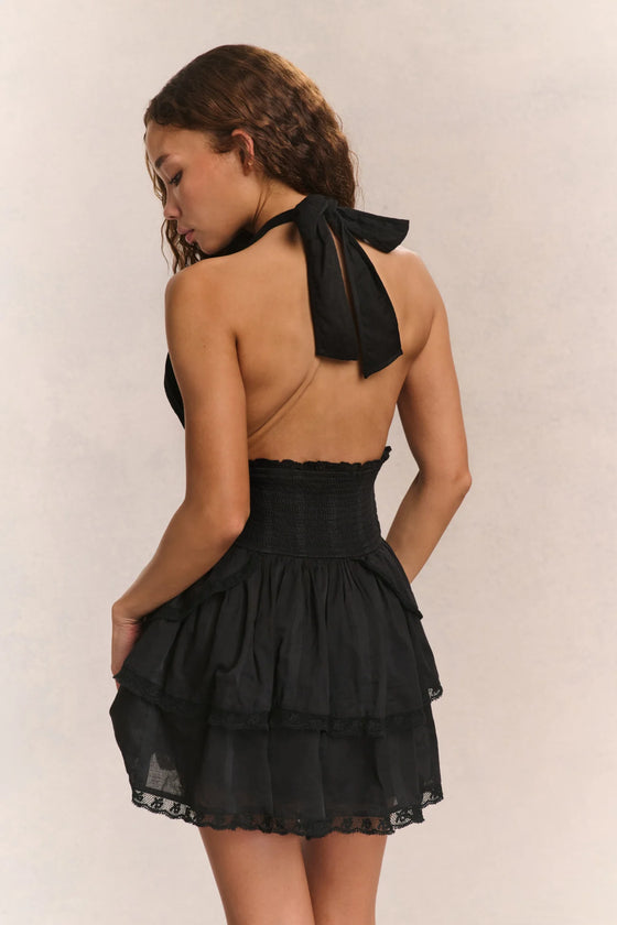 DEANNA HALTER DRESS