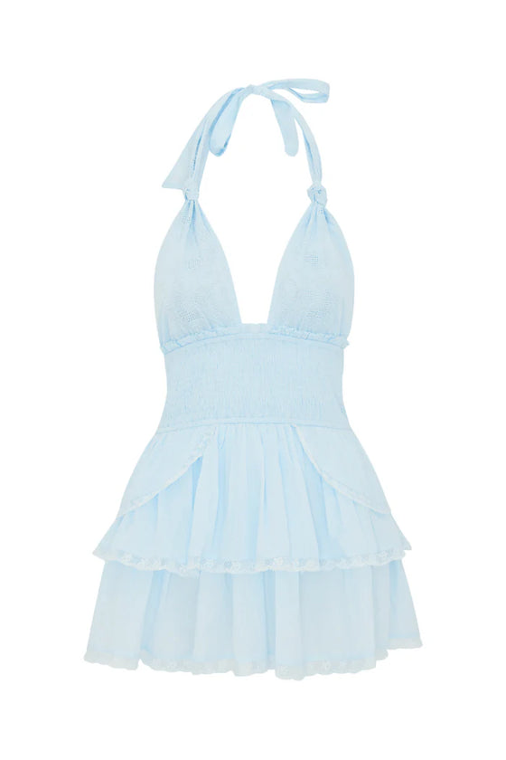 DEANNA HALTER DRESS