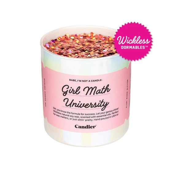 GIRL MATH DORM CANDLE