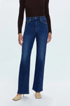 EVIE HI RISE SLIM BOOT JEANS in penthouse