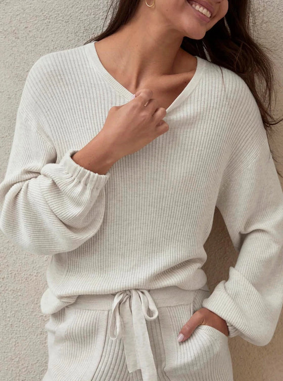 GEORGIE RIB SWEATER