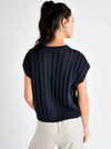 CAMILLE POINTELLE SWEATER TOP