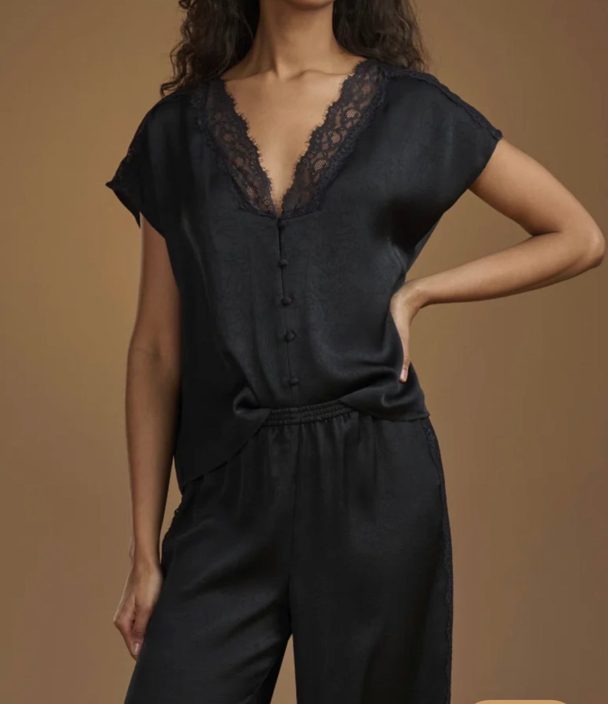 Adalyn Lace Trim Top