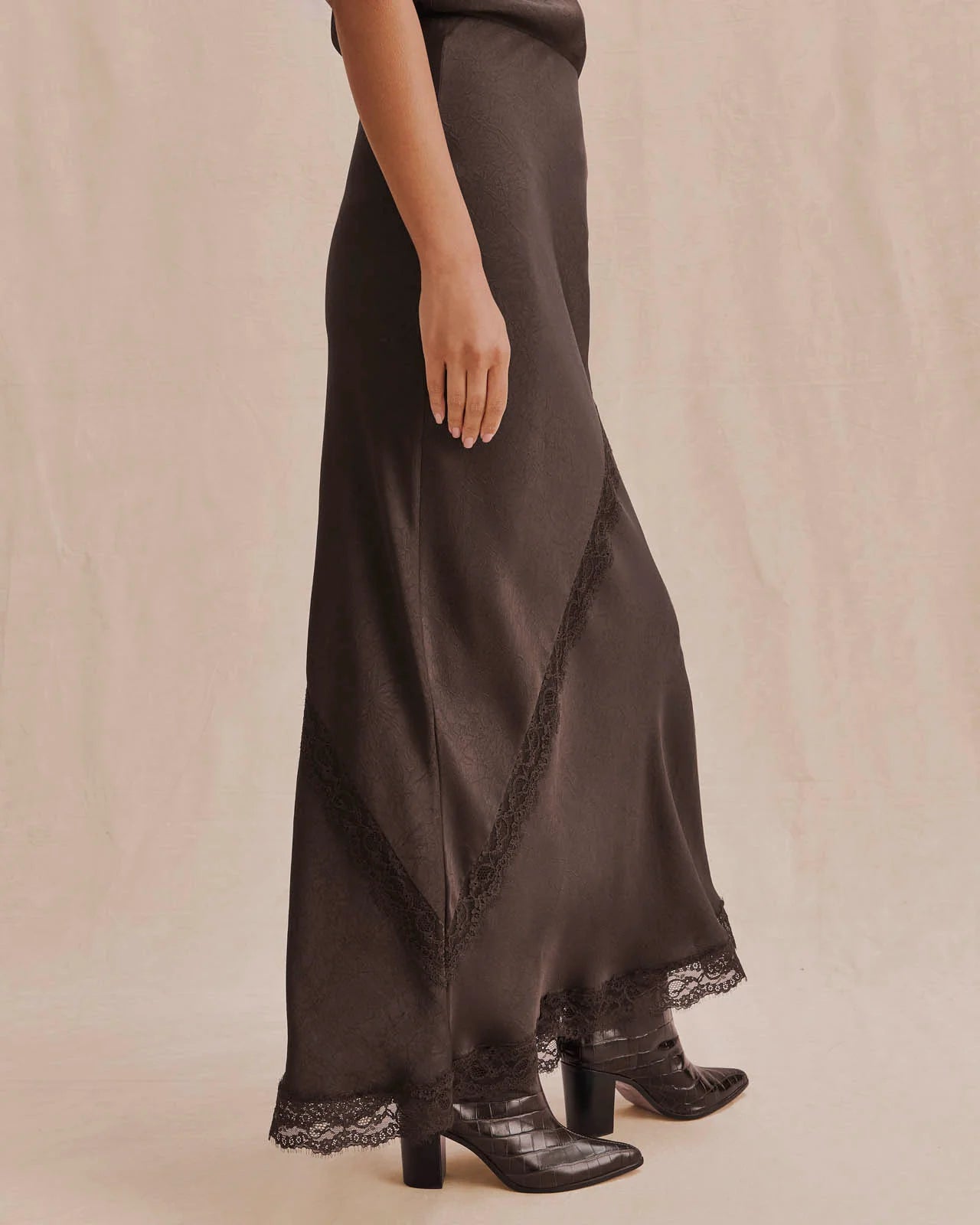 Penelope Lace Maxi Skirt