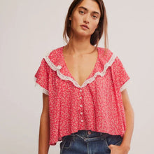  TRULY YOURS PRINTED BLOUSE