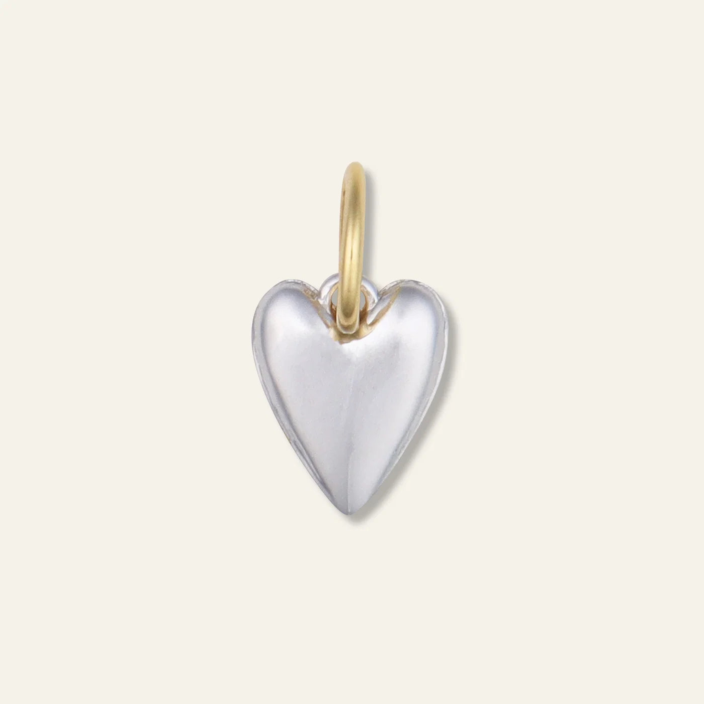 HART Gold Lurex Bracelet w/ two tone heart charm