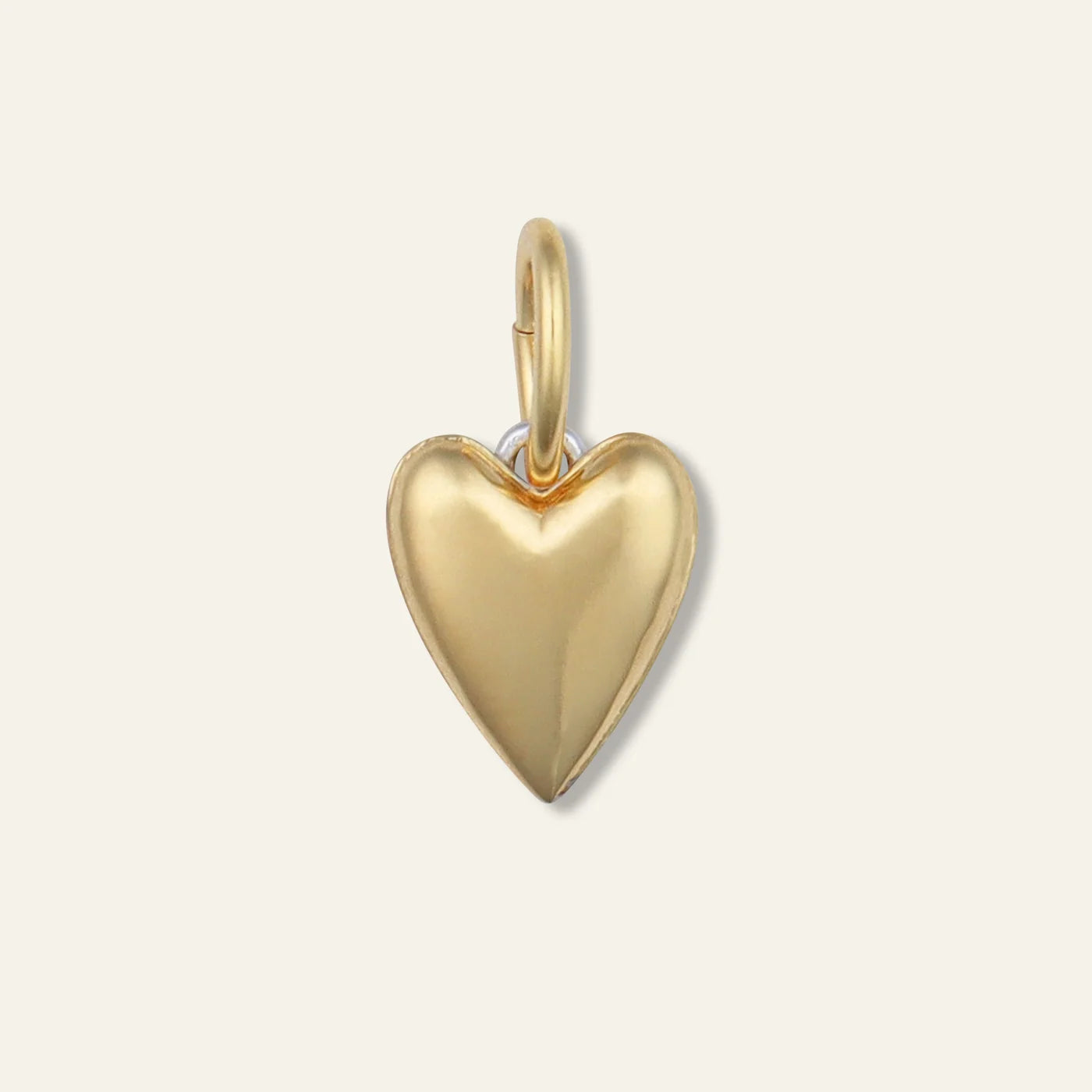 HART Gold Lurex Bracelet w/ two tone heart charm