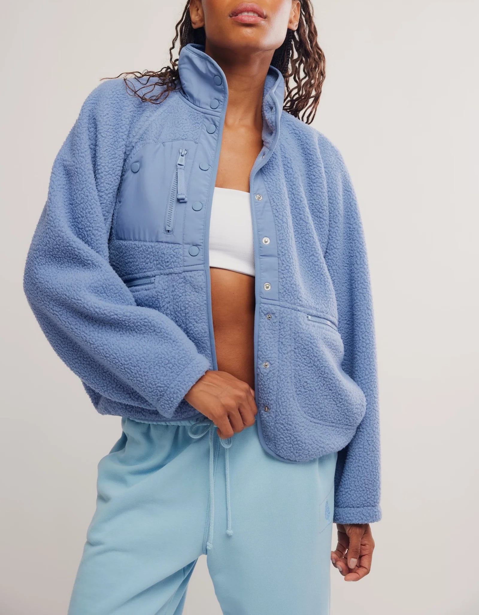 HIT THE SLOPES FLEECE JACKET