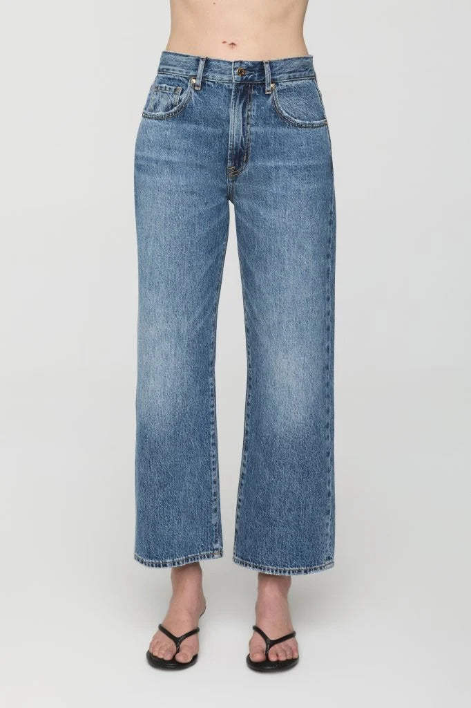 LARSEN ANKLE RELAXED FLARE DENIM