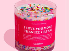  I LOVE YOU MORE THAN ICE CREAM CANDLE