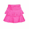 MACAW TIERED RUFFLE MINI SKIRT