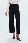 KYRA HIGH RISE BOWED ANKLE JEANS in jetset