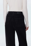 KYRA HIGH RISE BOWED ANKLE JEANS in jetset