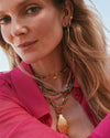 ALEXA VINTAGE GOLD STATEMENT SHELL NECKLACE