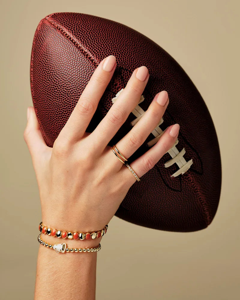 CHEER GOLD STRETCH BRACELET