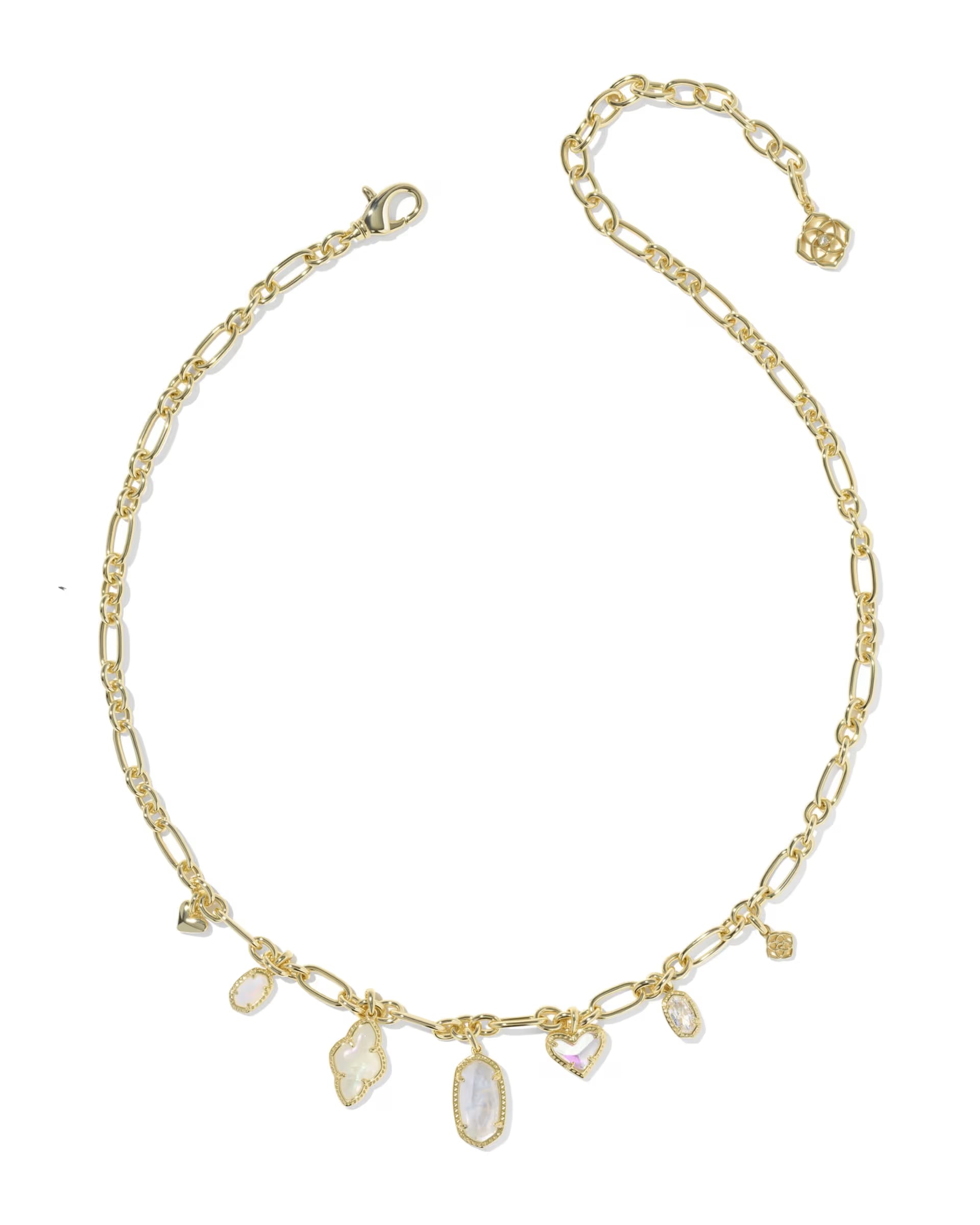 ICON GOLD CHARM NECKLACE