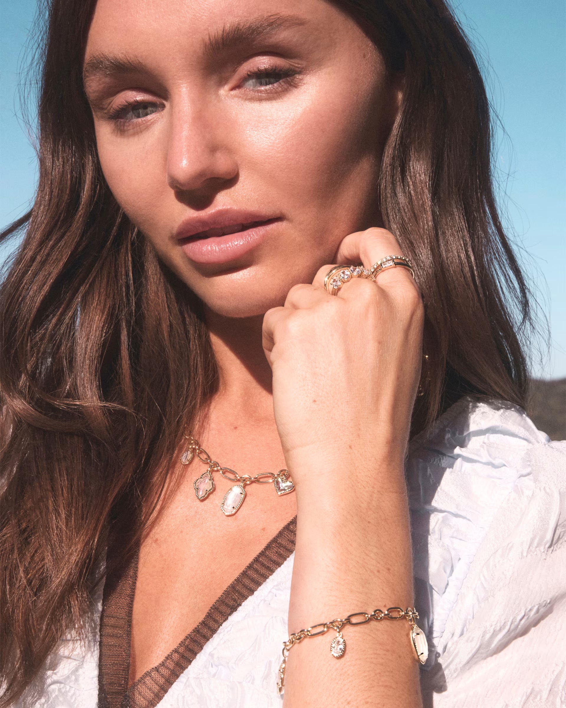 ICON GOLD CHARM BRACELET